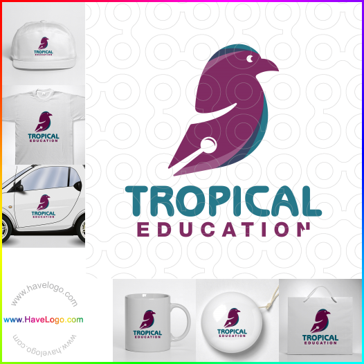Koop een Tropisch onderwijs logo - ID:61324