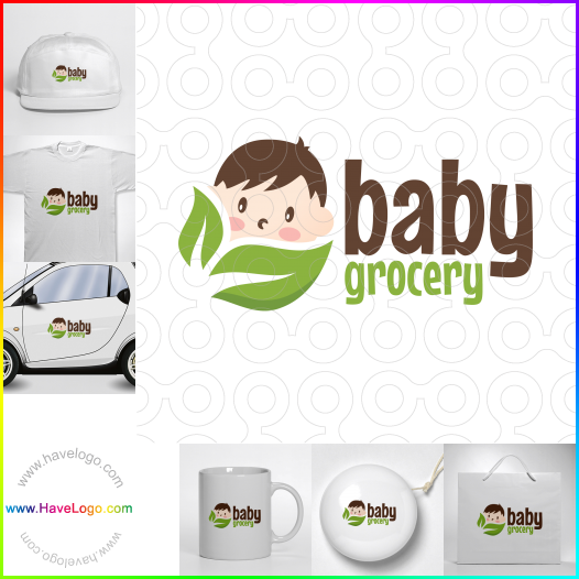 Acheter un logo de épicerie bébé - 63515