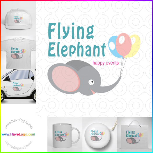 Acheter un logo de éléphant - 10966