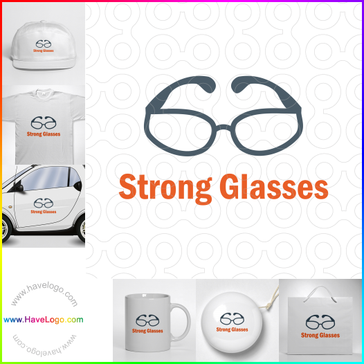 Koop een bril logo - ID:30543
