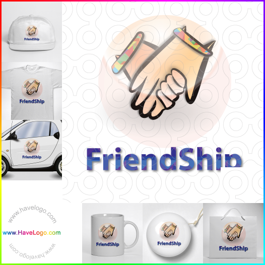 Koop een vriendschap logo - ID:36152