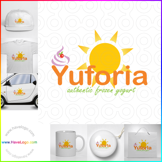 Acheter un logo de yogourt glacé - 33176