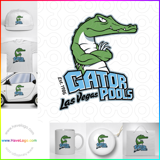 Compra un diseño de logo de Gator 54926