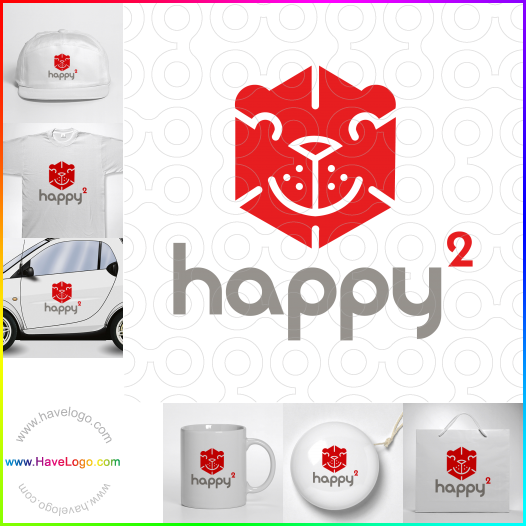 Acheter un logo de heureux - 43818