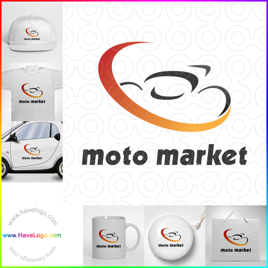 Koop een motorfiets logo - ID:2356