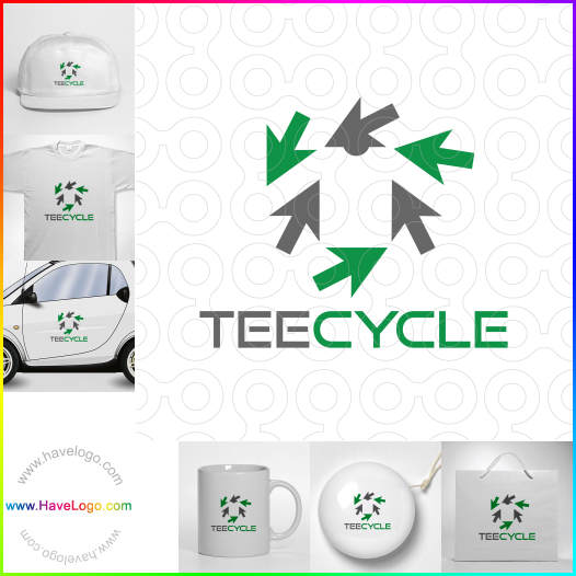 Acquista il logo dello riciclaggio 43291