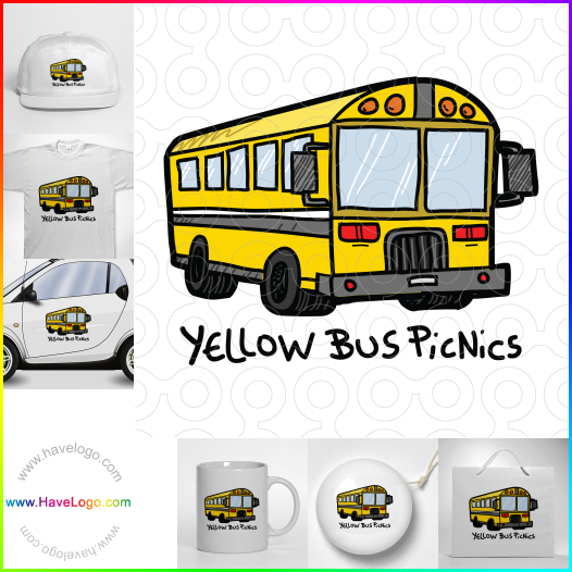 Compra un diseño de logo de transporte de estudiantes 34987
