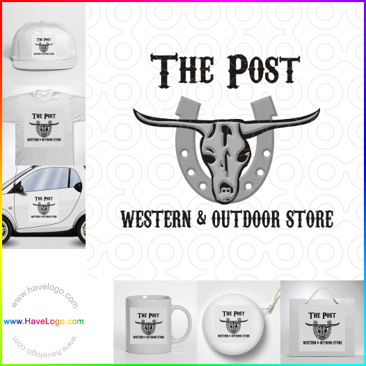 Acheter un logo de western - 16389