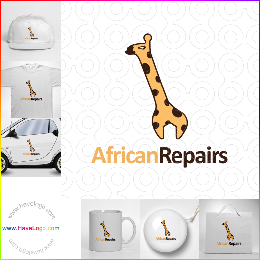 Koop een Afrikaanse reparaties logo - ID:63140