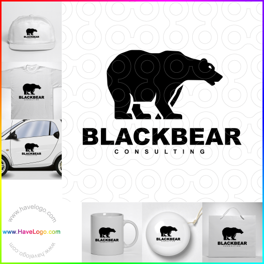 Acheter un logo de Ours noir - 60062