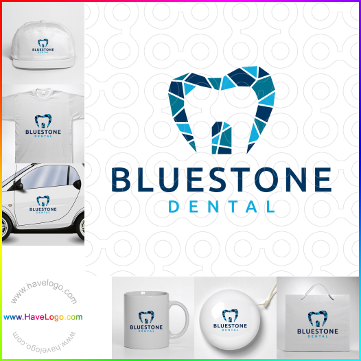 Koop een BlueStone Dental logo - ID:65026
