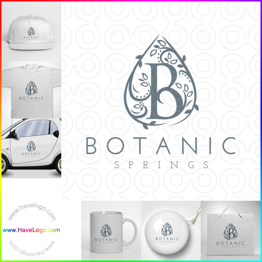 Compra un diseño de logo de Botanics Spring 63797