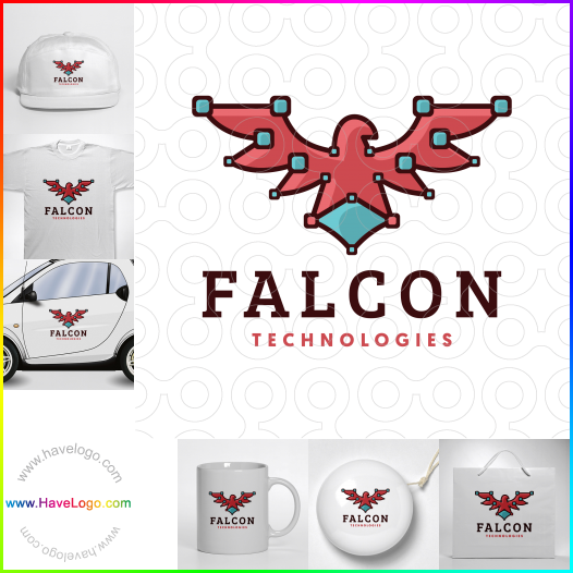 Koop een Falcon Technologies logo - ID:63796