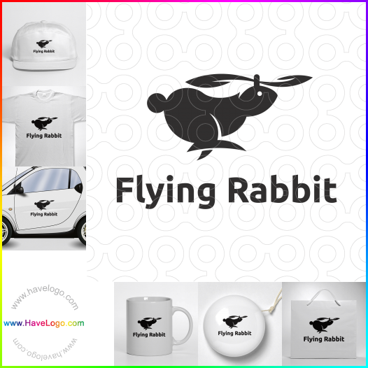 Koop een Vliegend konijn logo - ID:67227