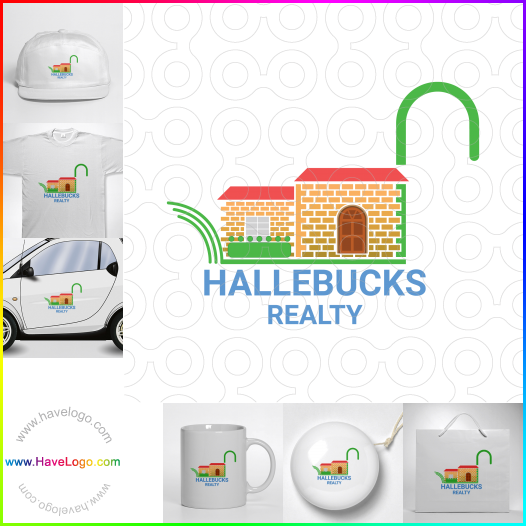 Koop een Hallebucks Realty logo - ID:59976