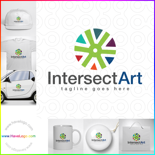 Compra un diseño de logo de Intersect Art 64135