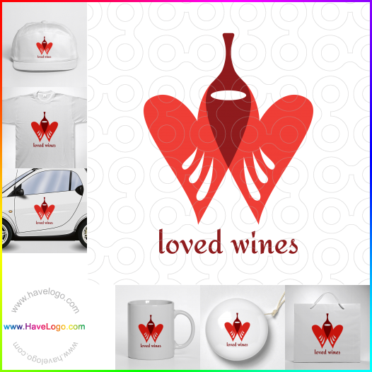 Koop een Hield van Wines logo - ID:63048