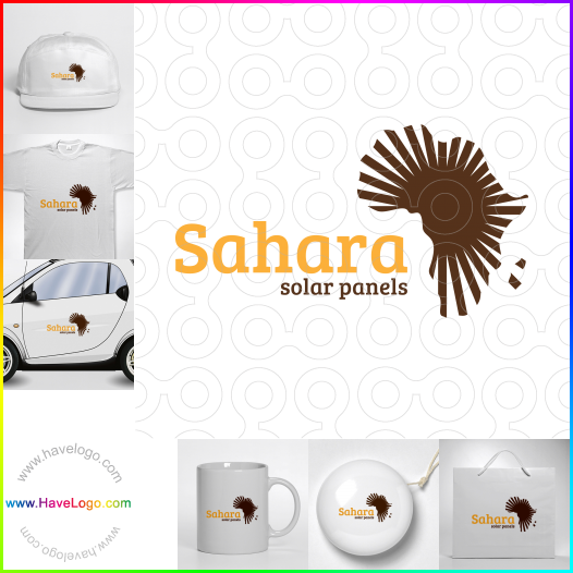 Compra un diseño de logo de Sahara Solar Panels 63795