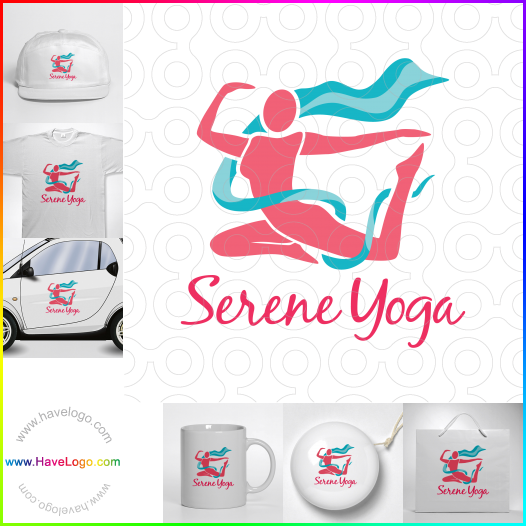 Koop een Serene Yoga logo - ID:64369