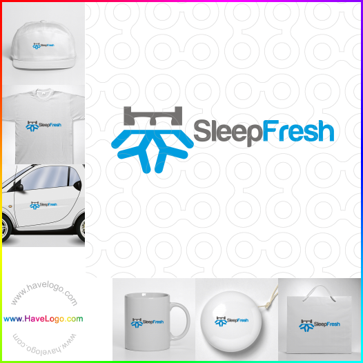 Compra un diseño de logo de Sleep Fresh 66557