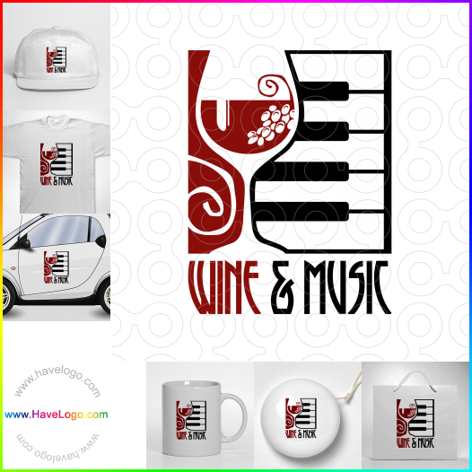 Acquista il logo dello Vino e musica 60252