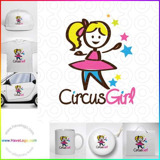Compra un diseño de logo de circo 34876