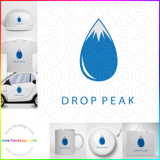 Compra un diseño de logo de gota de agua 42202