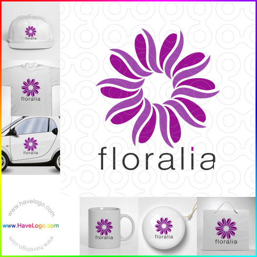 Compra un diseño de logo de Flor 11576
