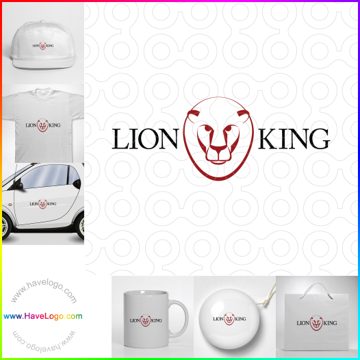 Koop een leeuwenkop logo - ID:53686