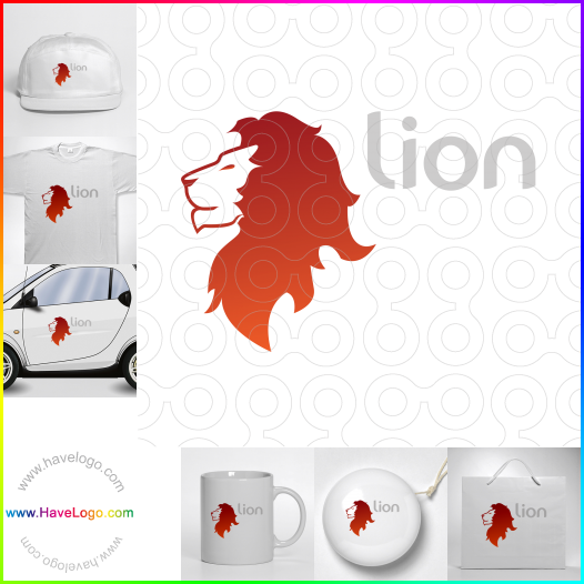 Compra un diseño de logo de león 57134