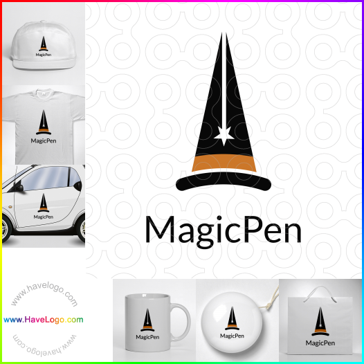 Acheter un logo de stylo magique - 60973
