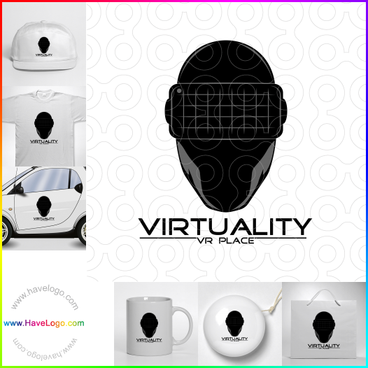 Acquista il logo dello virtualità 64360