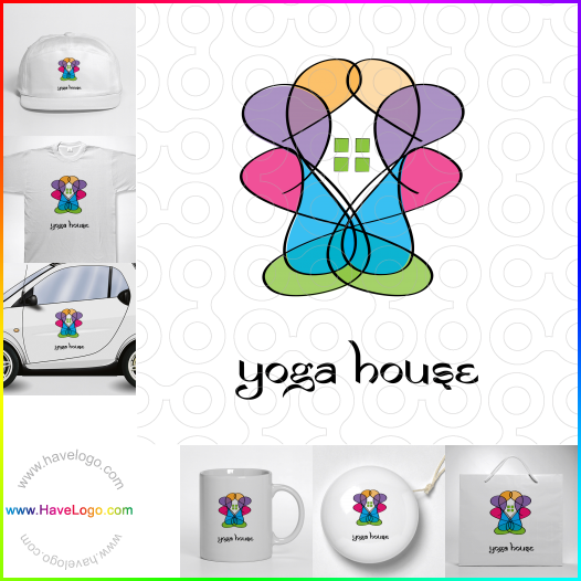 Acheter un logo de studio de yoga - 37622