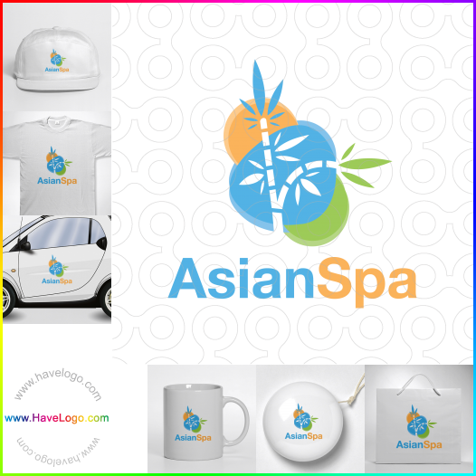 Koop een Aziatische Spa logo - ID:63752