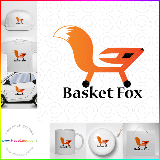 Compra un diseño de logo de Basket Fox 66767
