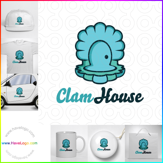 Koop een Clam House logo - ID:61748