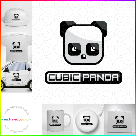 Acquista il logo dello Panda cubico 61990