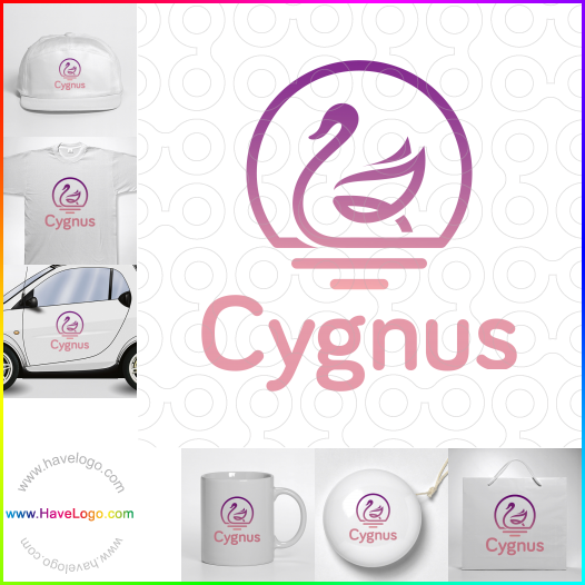 Compra un diseño de logo de Cygnus 62415