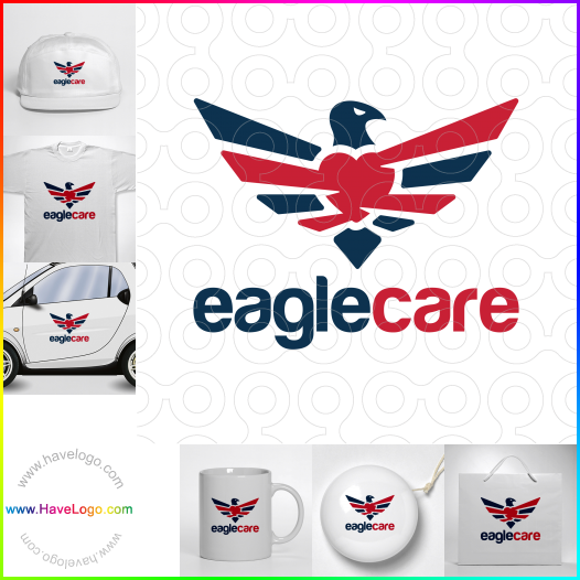 Compra un diseño de logo de Eagle Care 61886