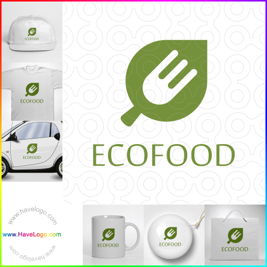 Compra un diseño de logo de Ecofood 61448