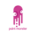Logo Paint Monster
