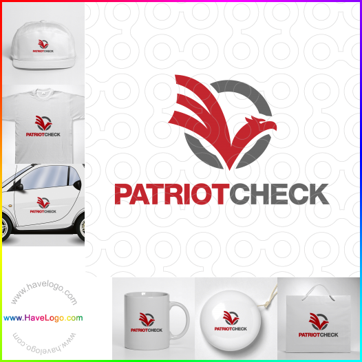 Compra un diseño de logo de Patriot Check 62301