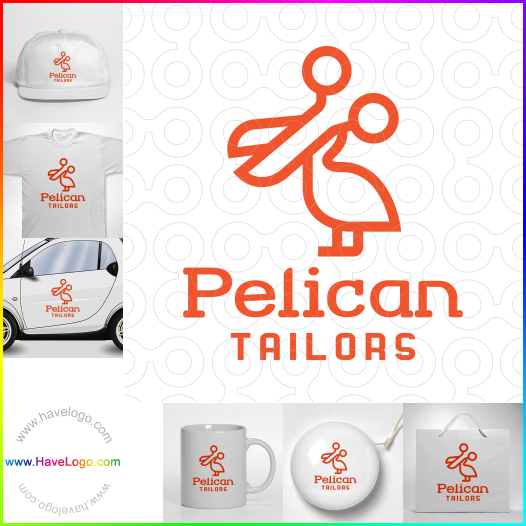 Compra un diseño de logo de Pelican Tailors 65996