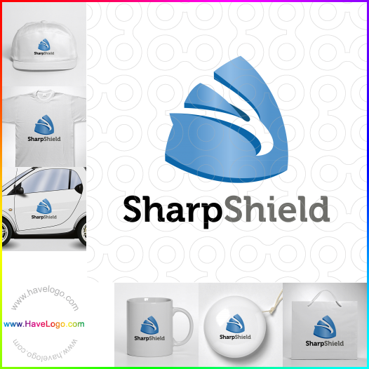 Compra un diseño de logo de Sharp Shield 66683