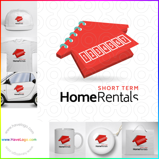 Koop een Short Term Home Rentals logo - ID:62983