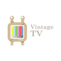 logo de TV vintage