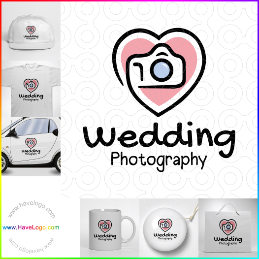 Compra un diseño de logo de Fotografía de boda 65259