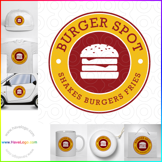 Koop een hamburger logo - ID:9427