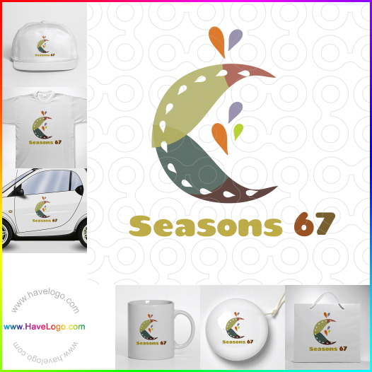 Compra un diseño de logo de comida ecológica 41057