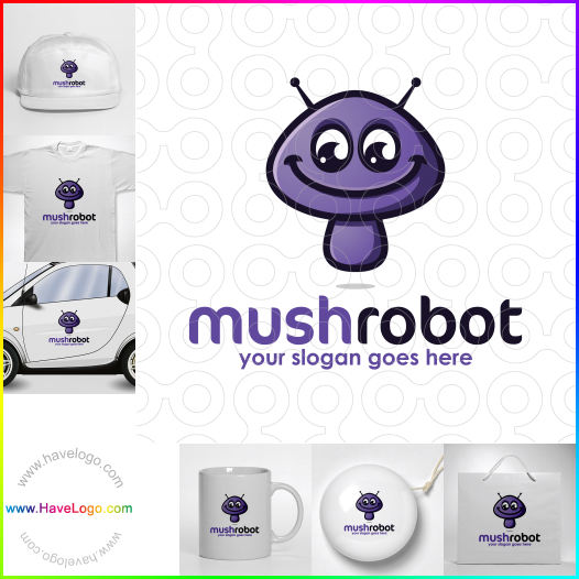 Acquista il logo dello mushrobot 60559